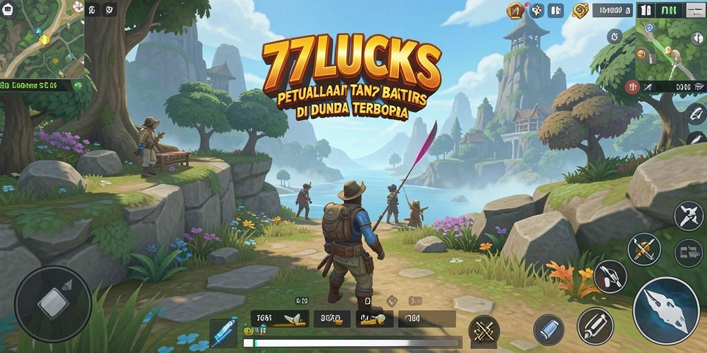 Tangkapan layar dari gameplay Open World yang menarik.