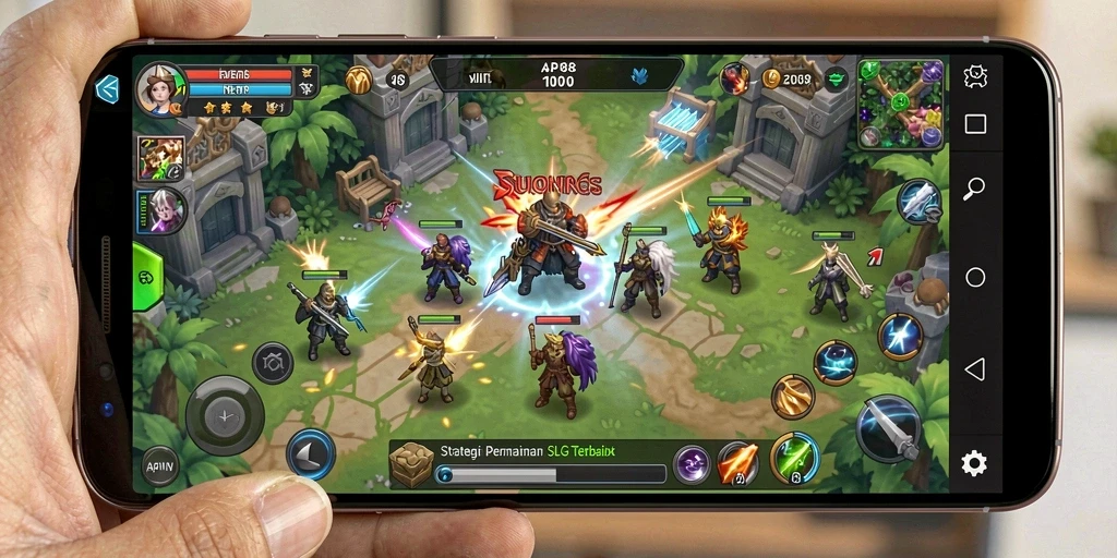 Tampilan menarik dari gameplay dan strategi pertempuran di API88.