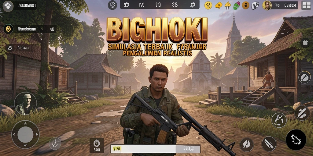 Tangkapan layar gameplay BIGHOKI yang menarik dan interaktif.