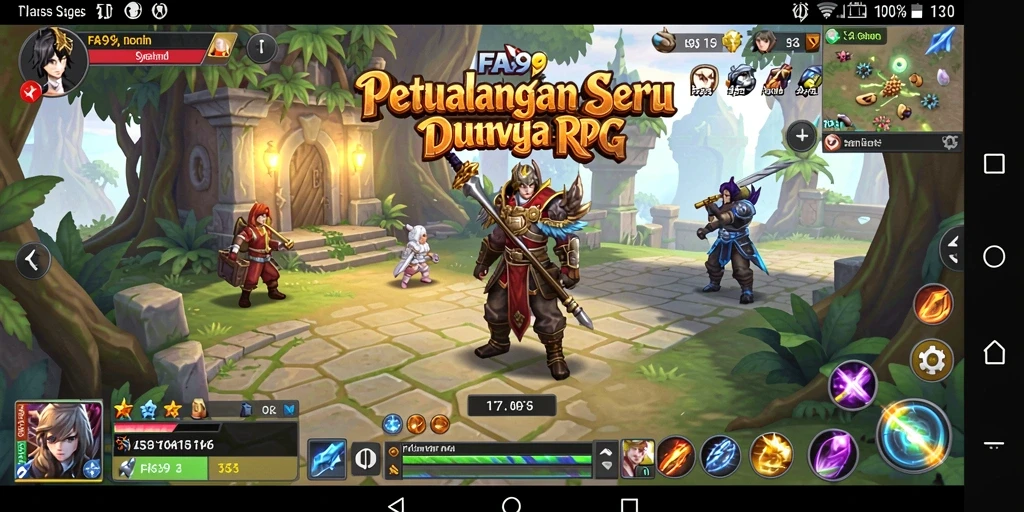 Tampilan gameplay FA99 yang menegangkan dan penuh aksi.