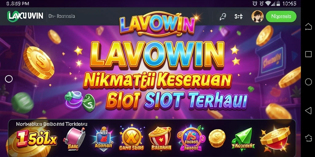 LAVOWIN menampilkan gameplay Slot yang penuh warna dan menyenangkan.
