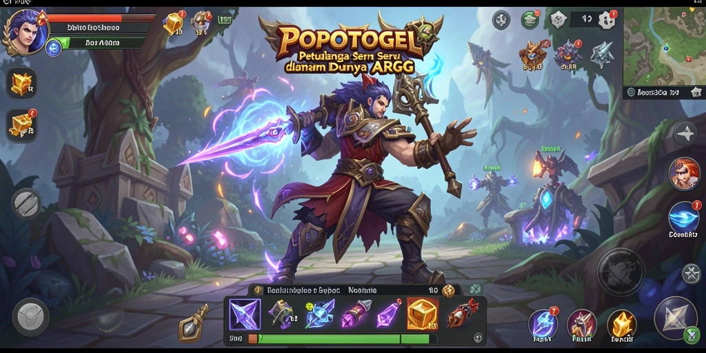Tampilan gameplay menegangkan di dunia <strong>POPOTOGEL</strong> yang penuh petualangan.