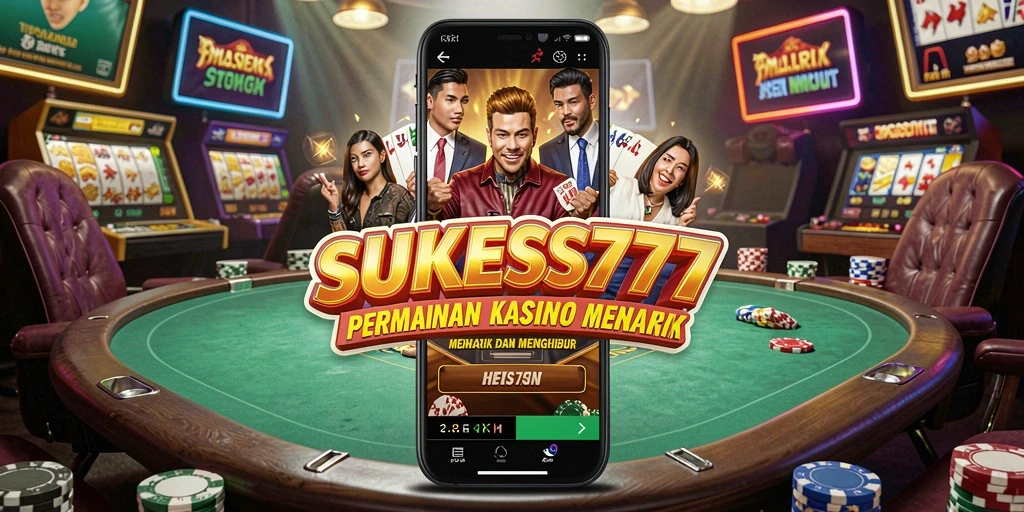 Screenshot utama dari gameplay Kasino SUKSES777 yang menarik dan seru.