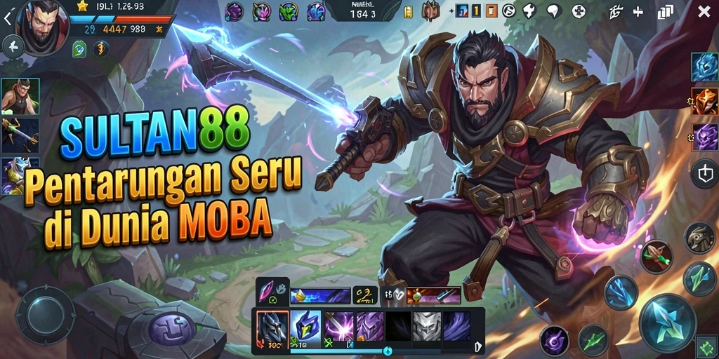 Screenshot SULTAN88 menampilkan aksi pertarungan seru antar pemain.