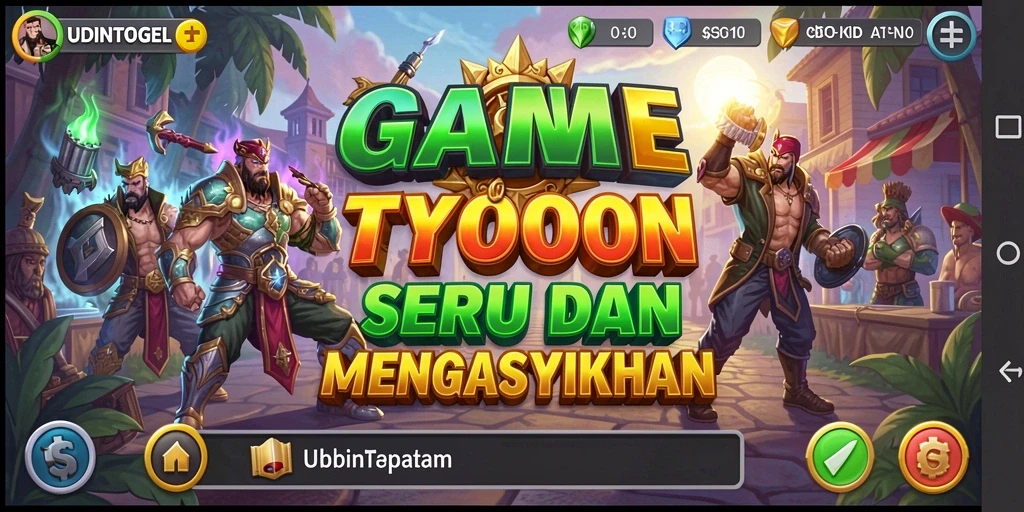 Menikmati gameplay Tycoon yang menarik di UDINTOGEL.