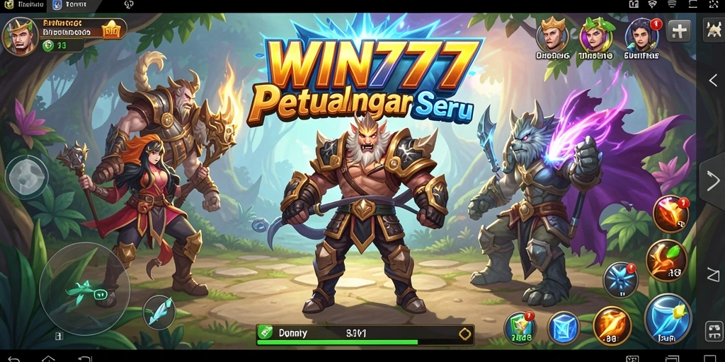 Gameplay menarik dari WIN777 dengan eksplorasi dunia RPG yang luas.