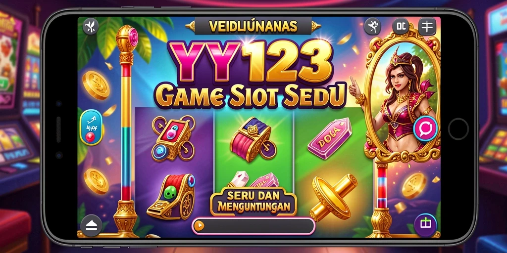 Tampilan gameplay slot YY123 yang mengasyikkan dan penuh warna.